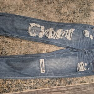 Distressed American Eagle Jeans